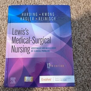 NEW Lewis’s Medical- Surgical Nursing text book and study guide